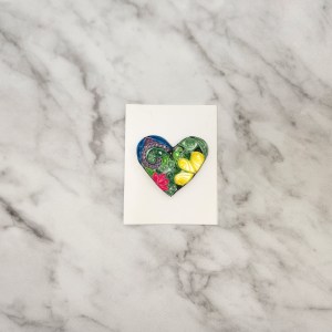 Floral Heart Quilled Greeting Card